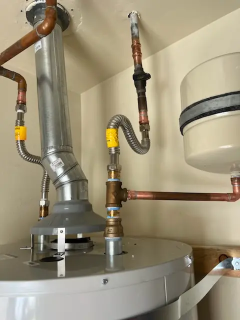Water heater installation and plumbing repair in Forge Acres